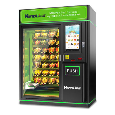 Multifunction Fruit And Vegetable Vending Machines 1800W 
